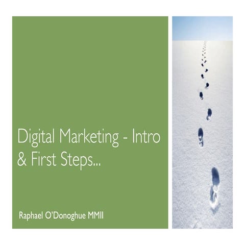 Digital Marketing Introduction