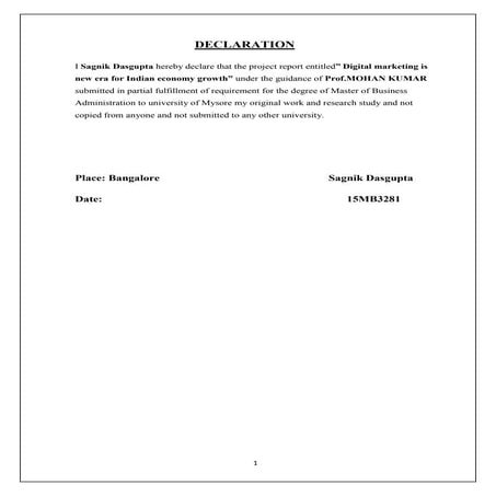 Digital marketing is new era for indian economy growth 