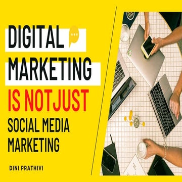 Digital Marketing is Not Social Media Marketing