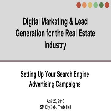 Digital marketing & lead generation for the real estate industry