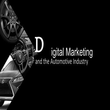Digital marketing and Automotive
