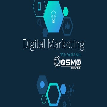 Digital marketing overview- session 1