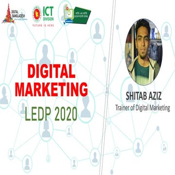 Digital marketing Course Slide in Bengali