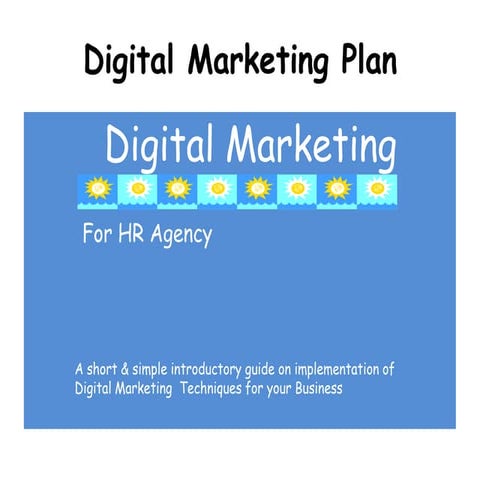Digitalmarketingplan