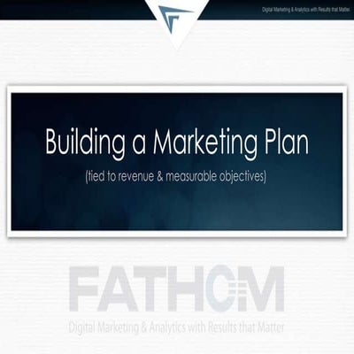 Building a Digital Marketing Plan