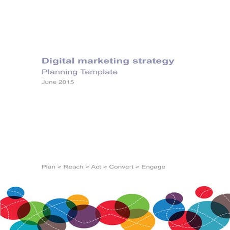 Digital marketing planning (2015 Strategy)