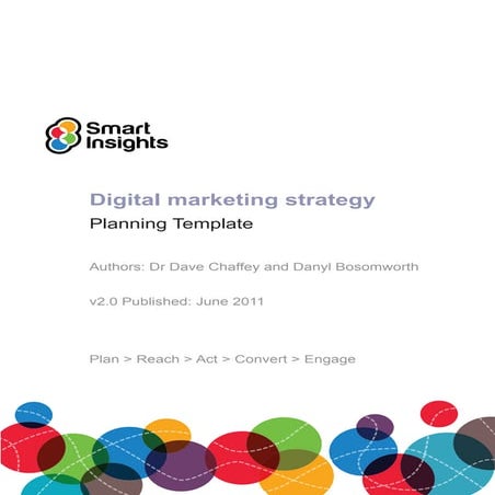 Digital Marketing Plan Template