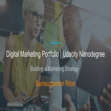 Digital Marketing | My Portfolio | Udacity Nanodegree