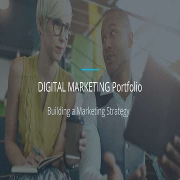 Digital marketing portfolio