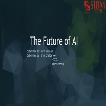 Research of Artificial Intelligence in Marketing | PPTX