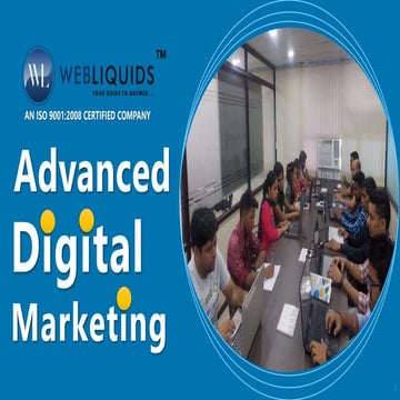 Advance Digital marketing Training in chandigarh