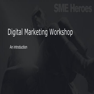 Digital marketing introduction presentation