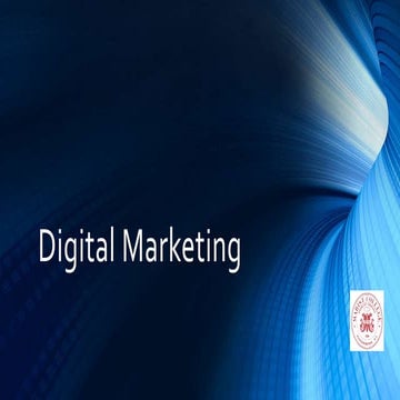 Digital Marketing Overview for Marist College