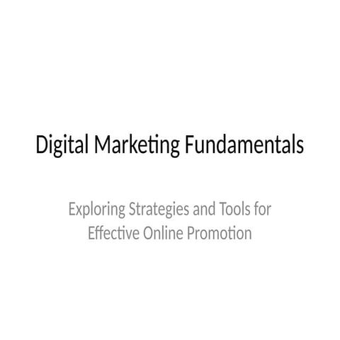 Nysc Digital Marketing Presentation Pptx