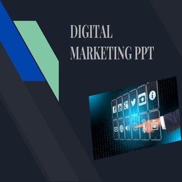  Digital marketing presentation