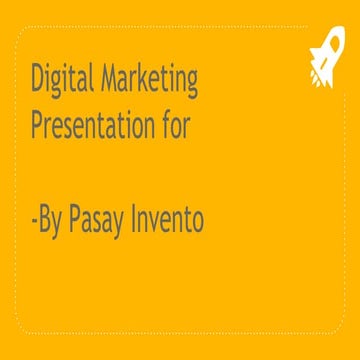 Digital marketing presentation