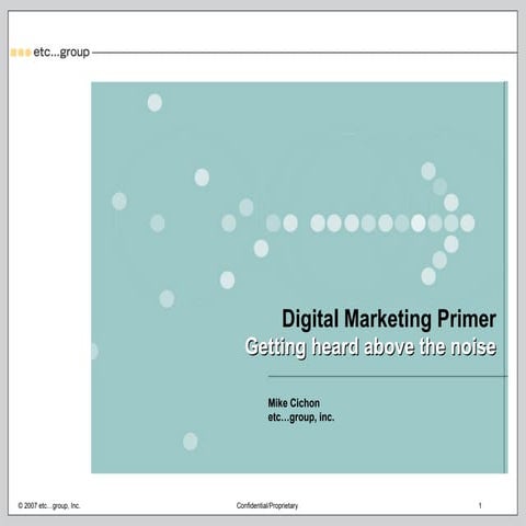 Digital Marketing Primer June 09