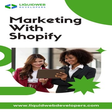 Marketing with Shopify Built-In Marketing Tools