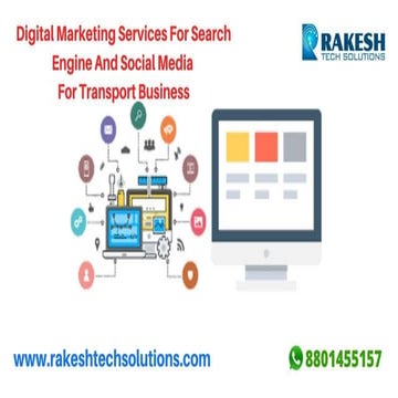 Digital Marketing Services For Search Engines And Social Media For Transport ...