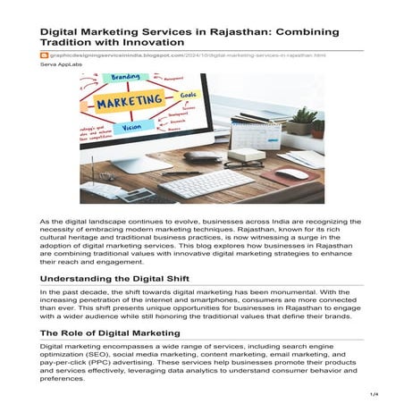 Digital Marketing Services in Rajasthan Combining Tradition with Innovation.pdf