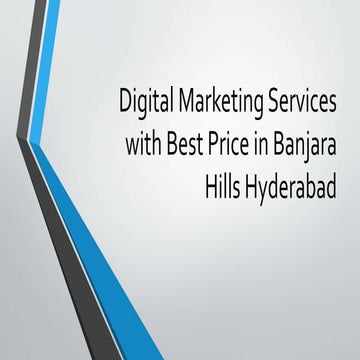 Digital marketing services with best price in banjara hills hyderabad
