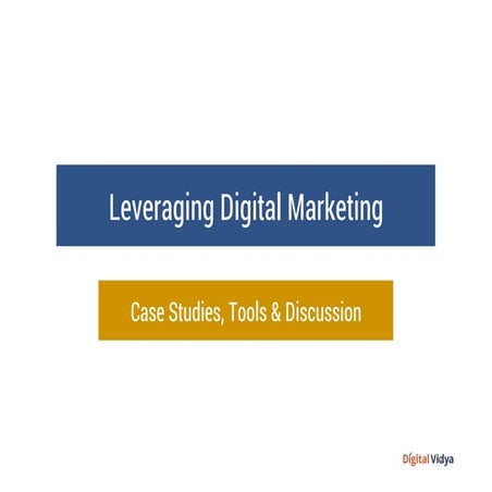 Digital Marketing Session For Indian School of Business (ISB) Hyderabad