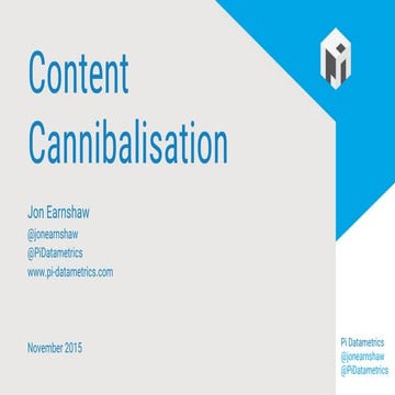 Content Cannibalization - Digital Marketing Show