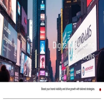 Empowering Growth Through Digital Marketing Solution Services