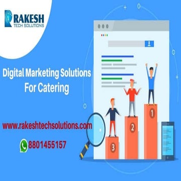 Digital Marketing Solutions For Catering