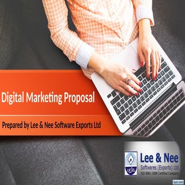 Digital marketing strategy for Digital Marketing Proposal