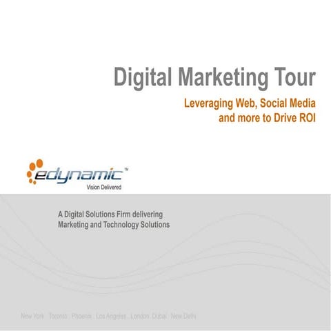 Digital Marketing Tour