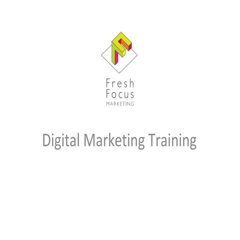 Digital marketingtraining