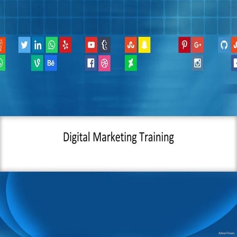 Digital marketing