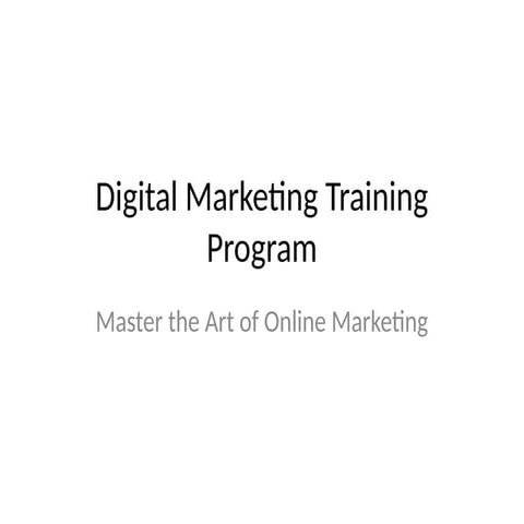 Digital Marketing Online Training Telugu & Kannada