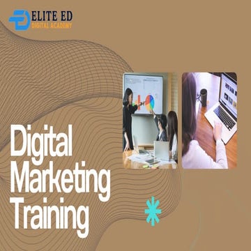 Digital Marketing Training                                                        .
