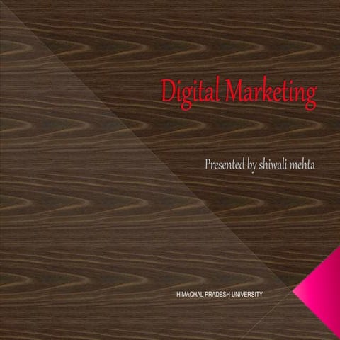 Digital marketing training_by_shiwali
