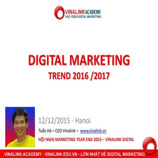Xu hướng Digital marketing 2016 -20...