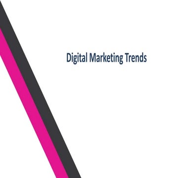 Digital Marketing Trends