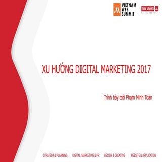 Digital marketing Trends 2017 in vi...