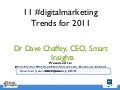 Digital Marketing Trends 2011