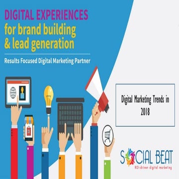 Digital marketing trends in 2018