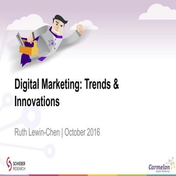 Digital Marketing Trends & Innovations Research