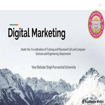 Digital marketing workshop