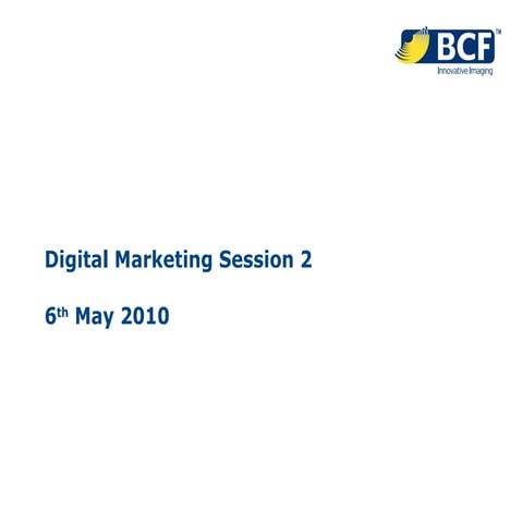 Digital marketing tools