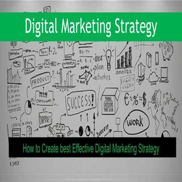 Digital Marketing Strategy 