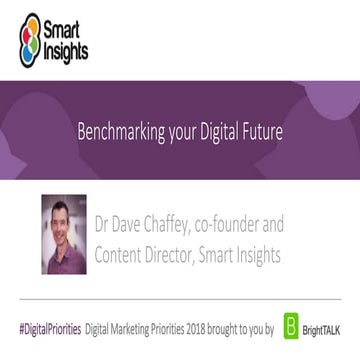 Digital marketing transformation : Benchmarking your digital future