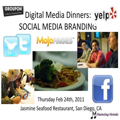 Digital Media Dinners- Social Media Branding