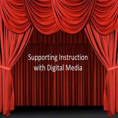 Digital media in the classroom