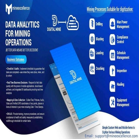 Digital mine  e Compliance Platform
