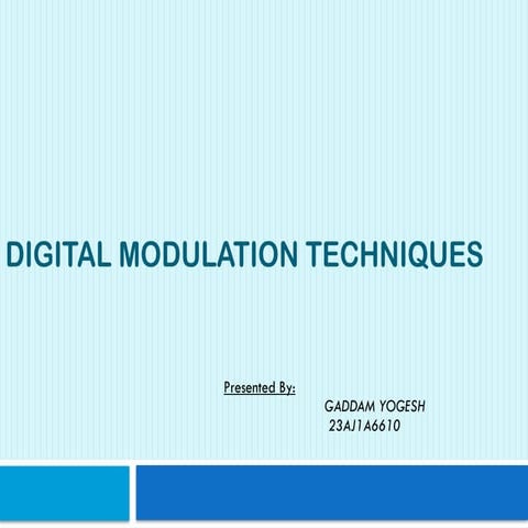 DIGITAL MODULATION TECHNIQUE S.pptx for different types of shift keying s